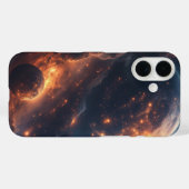 インフェルノ・ネビュラ・ライジング Case-Mate iPhoneケース (裏面 (横))