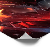 インフェルノ・バットマン・デジタル・アート・ポスター ポスター (角)