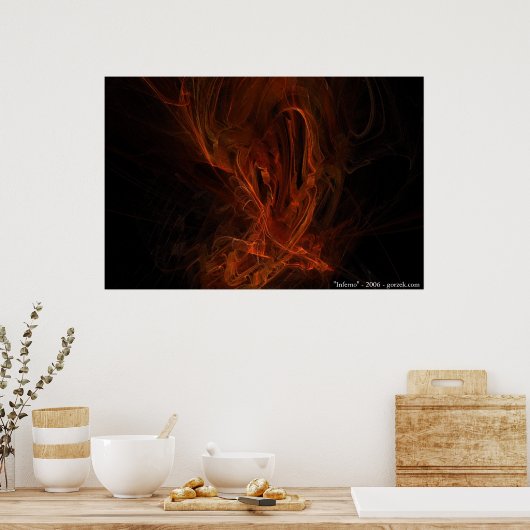 インフェルノ ポスター (キッチン)