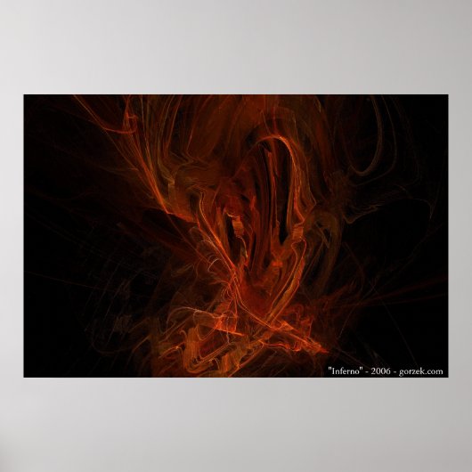 インフェルノ ポスター (正面)