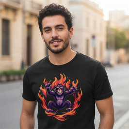 インフェルノ・モンキー Tシャツ