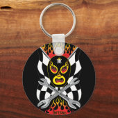 インフェルノ・ルチャドール・メキシコのレスラー・キーチェーン キーホルダー (正面)