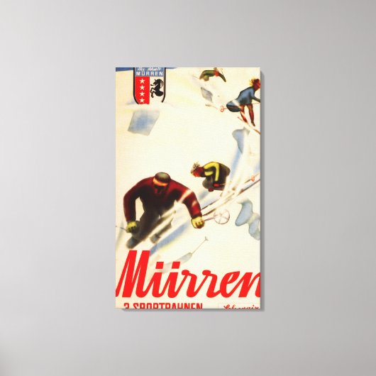 インフェルノ・レースプロモポスター キャンバスプリント (正面)