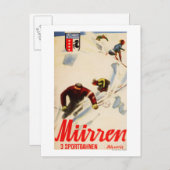 インフェルノ・レースプロモポスター ポストカード (正面/裏面)