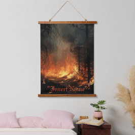 インフェルノ 吊り下げ型タペストリー