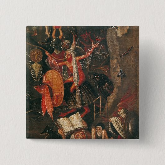 インフェルノ 缶バッジ (正面)