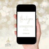 インフォーマル金ゴールドスクリプト写真卒業ありがとう カード