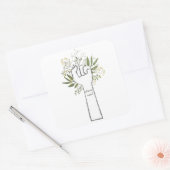 インフォームドコンセント（大） スクエアシール (封筒)