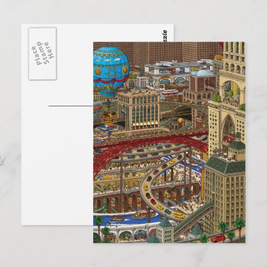 インフラ ポストカード (正面/裏面)