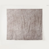 インフルエンサーのホワイトブラウンの背景(ニュートラル) タペストリー (正面(横))