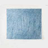 インフルエンサーの青い背景の微妙な色 タペストリー (正面(横))