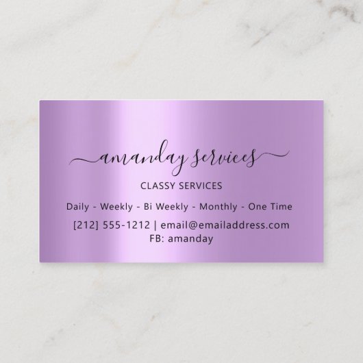 インフルエンサーの青い金ゴールドが金ゴールドを漂流するホログラフィックブログ 名刺 (裏面)