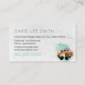 インフルエンサー名刺 名刺 (裏面)