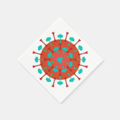 インフルエンザウイルス紙ナプキンス スタンダードカクテルナプキン (角)