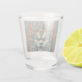 インフルエンザライオンの知恵のショットグラス ショットグラス (裏面)