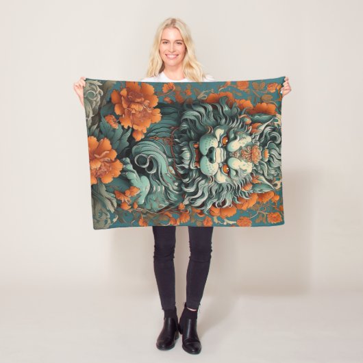 インフルエンザライオンオブウィズダムフリースブランケット フリースブランケット (インサイチュ)