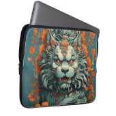 インフルエンザライオンオブウィズドエレクトロニクスバッグ ラップトップスリーブ (正面右)