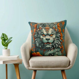 インフルエンザライオン・オブ・ウィズダム クッション