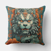 インフルエンザライオン・オブ・ウィズダム クッション (正面)