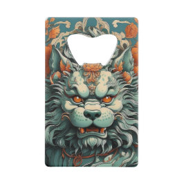 インフルエンザライオン・オブ・ウィズダム クレジットカード栓抜き