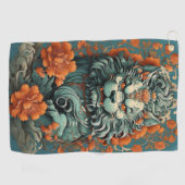 インフルエンザライオン・オブ・ウィズダム ゴルフタオル (横)