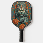 インフルエンザライオン・オブ・ウィズダム ピックルボールラケット (裏面)