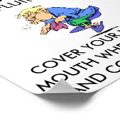 インフルエンザー救済スストップシーズン、インフルエンザー!!!!!カバー… ポスター (角)