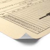 インフルエンザ死者117名、腸チフス1900、1890 ポスター (角)