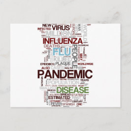 インフルエンザ ポストカード