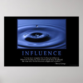 インフルエンスポスター ポスター