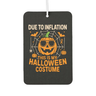 インフレのせいでこれが私のハロウィン カーエアーフレッシュナー