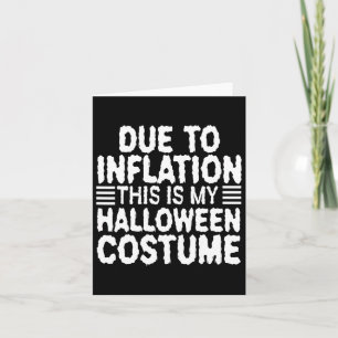 インフレのためこれが私のハロウィン衣装1 カード