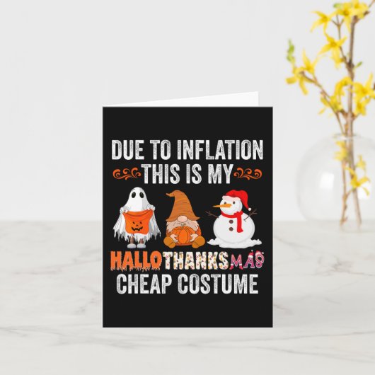 インフレのためこれは私のhalloThanksMas格安C カード (黄色い花)