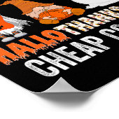 インフレのためこれは私のhalloThanksMas格安C ポスター (角)