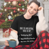 インフレのため、これは私のセーター、コスチューム&である Tシャツ