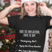 インフレのため、これは私のセーター、コスチューム&である Tシャツ