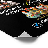 インフレのため、これは私のハロウィーンの感謝祭である ポスター (角)