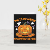 インフレのため、これは私のハロウィーンの衣装ファン カード (黄色い花)