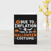 インフレのため、これは私のハロウィーンの衣装ファン カード (黄色い花)