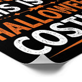 インフレのため、これは私のハロウィーンの衣装ファン ポスター (角)