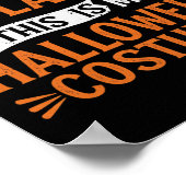 インフレのため、これは私のハロウィーンの衣装ファン ポスター (角)