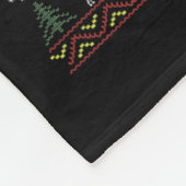 インフレのため、これは私の醜いセーター家族Ma フリースブランケット (角)