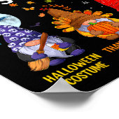 インフレの影響でこれが私のおもしろい格言のハロウィーン ポスター (角)