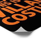 インフレの影響で私の悪党の服装だおもしろい ポスター (角)