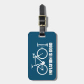 インフレは良い自転車だ ラゲッジタグ (正面縦)