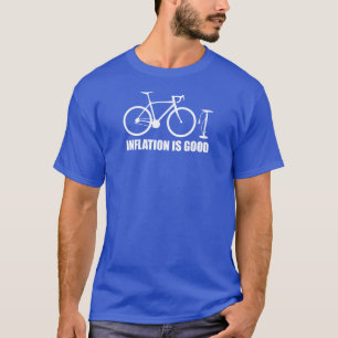 インフレは良い自転車だ Tシャツ