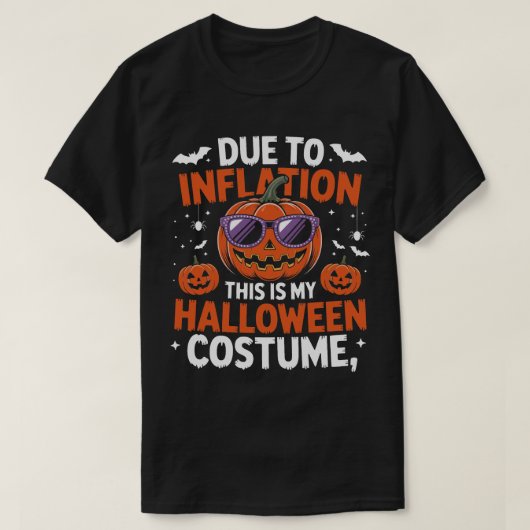 インフレパンプキンコスチューム Tシャツ (デザイン正面)