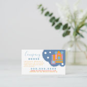 インフレータブルキャッスルジャンプハウスバウンスパーティーレンタル 名刺 (スタンド正面)