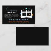 インフレータブルキャッスルジャンプハウスバウンスパーティーレンタル 名刺 (正面/裏面)