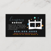 インフレータブルキャッスルジャンプハウスバウンスパーティーレンタル 名刺 (正面)